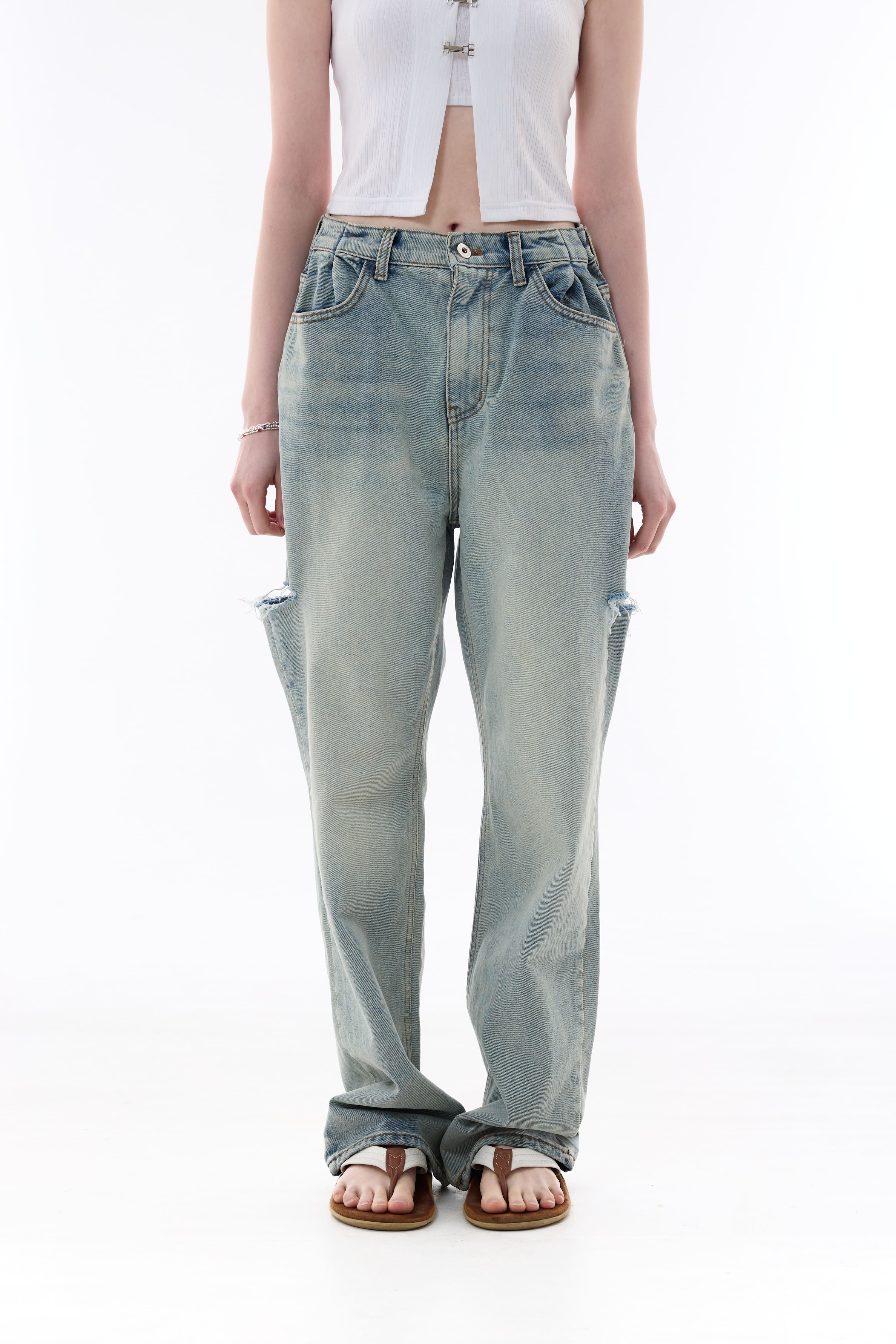 CATSUYA DENIM PANTS