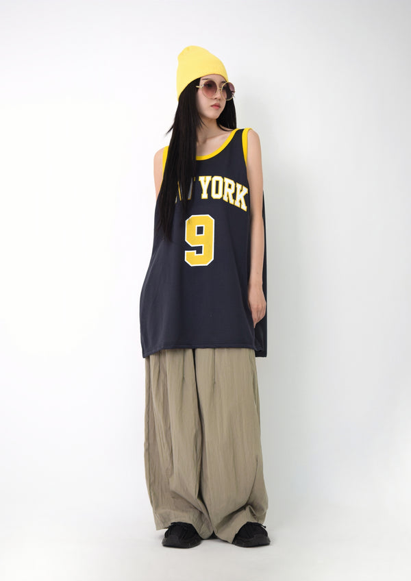 (UINISEX)Oversized New York Tank Top