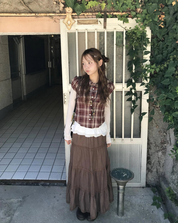 lier チェックシャツ