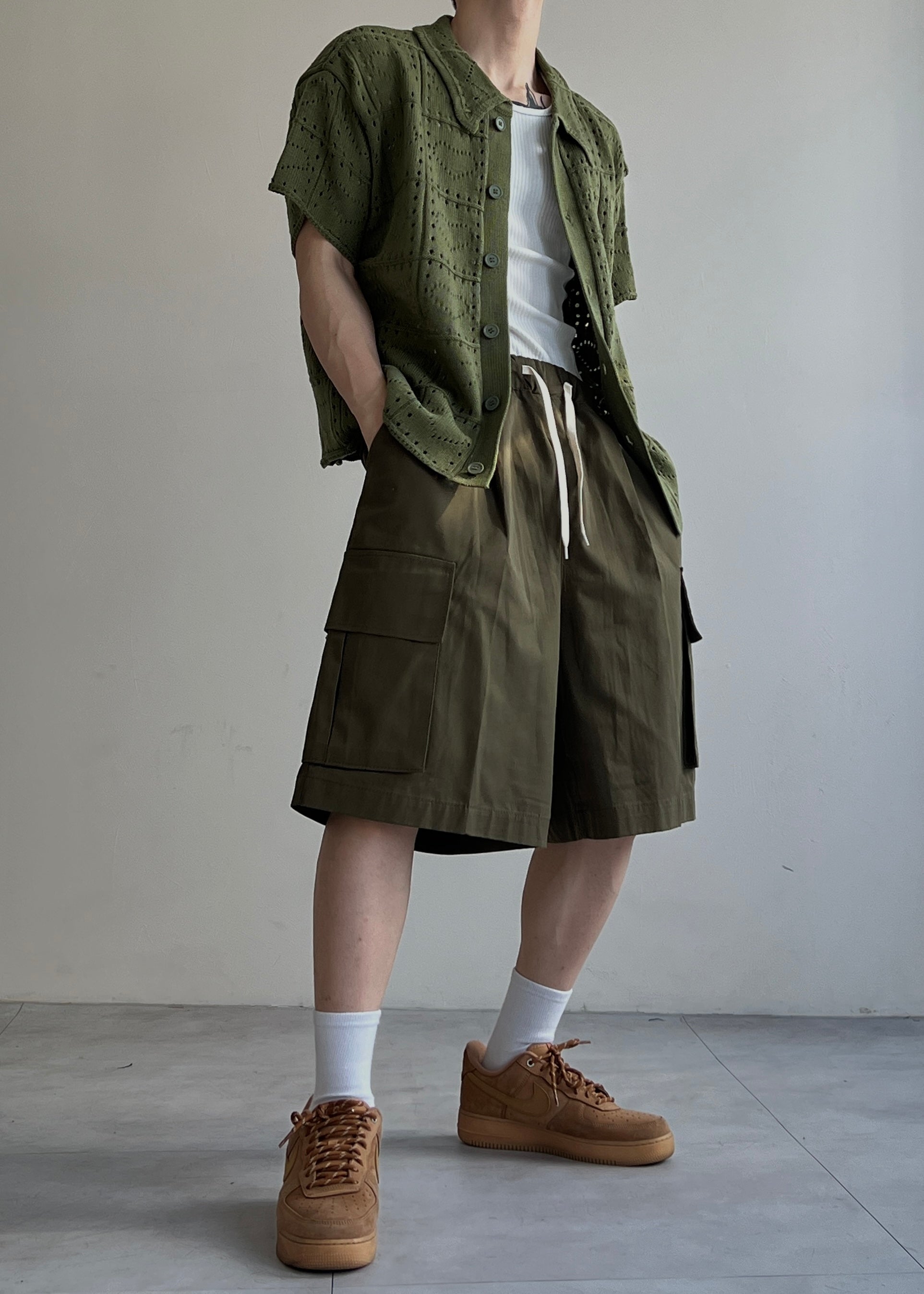 Cargo Half Bermu Pants(3colors)