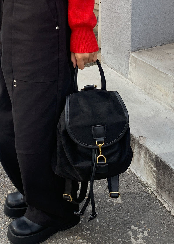 SUEDE MINI BACKPACK