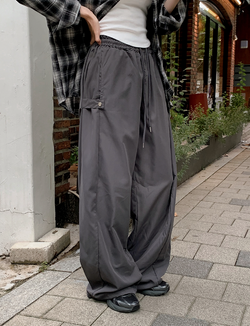 MK Snap Button 2WAY Wide Pants (6color)