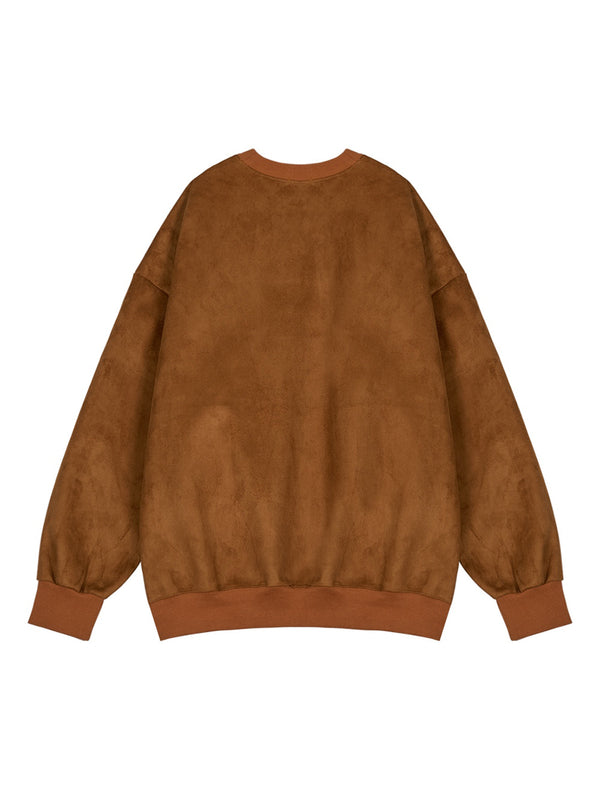 ASCLO R Suede Sweat Shirt (3color)