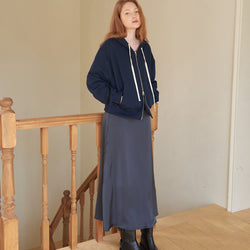 Setin Long Skirt Navy