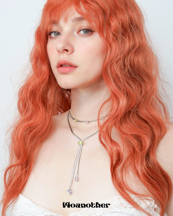 FIVE CIRCLE CUBIC CHOKER