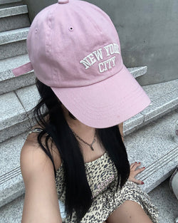 Light pink city ball cap