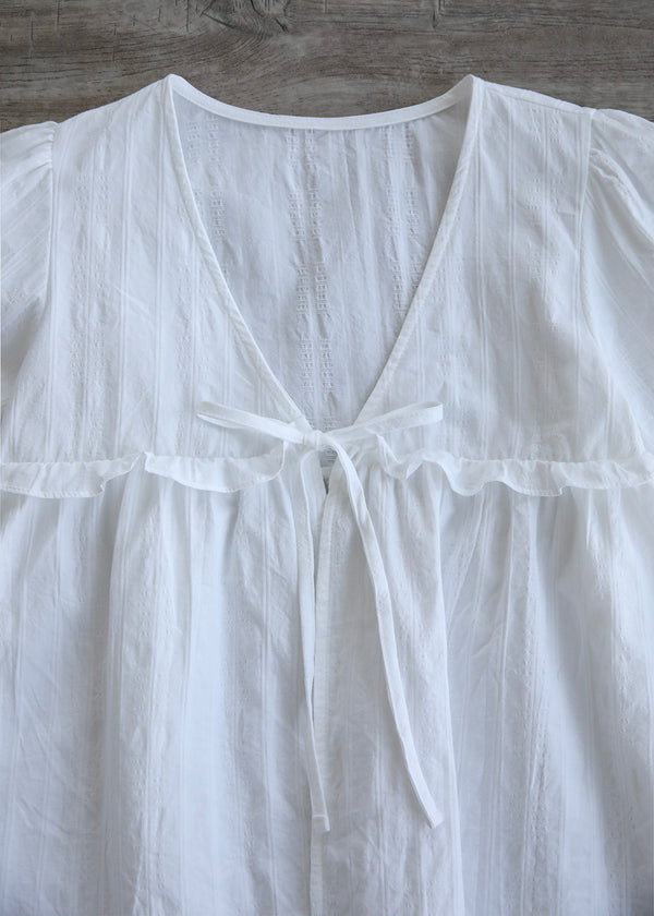 PURITY FRILL BLOUSE