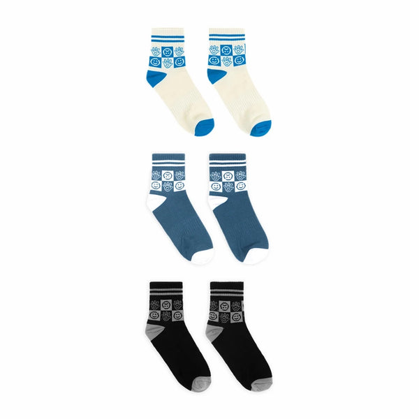 FAITH FADE - チェックアンクルソックス