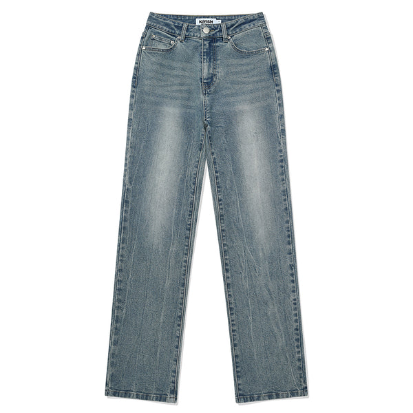 CHERRY SPAN SLIM-FIT DENIM PANTS [BLUE]