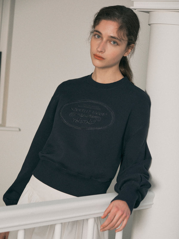 NOUVELLE VAGUE ROLA SWEATSHIRT NAVY