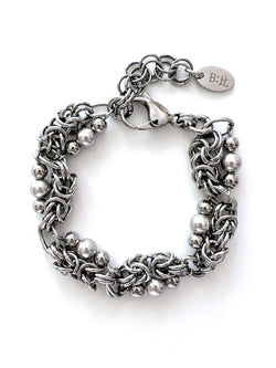  Nuclear Pearl O-ring Connection Bracelet  (size: 2type)