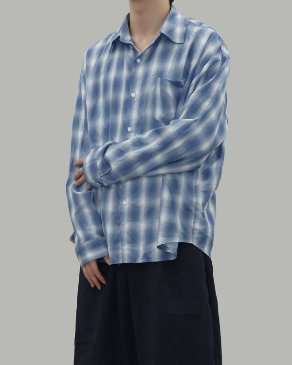 Laon Check Shirt (Blue)