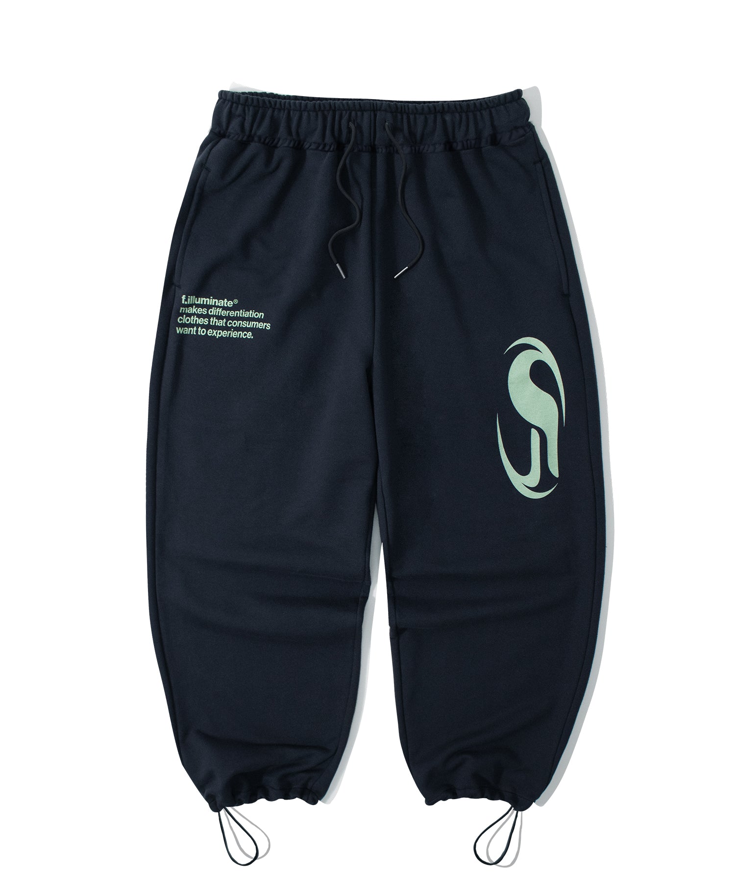 Symbol Logo Sweat Pants-Navy