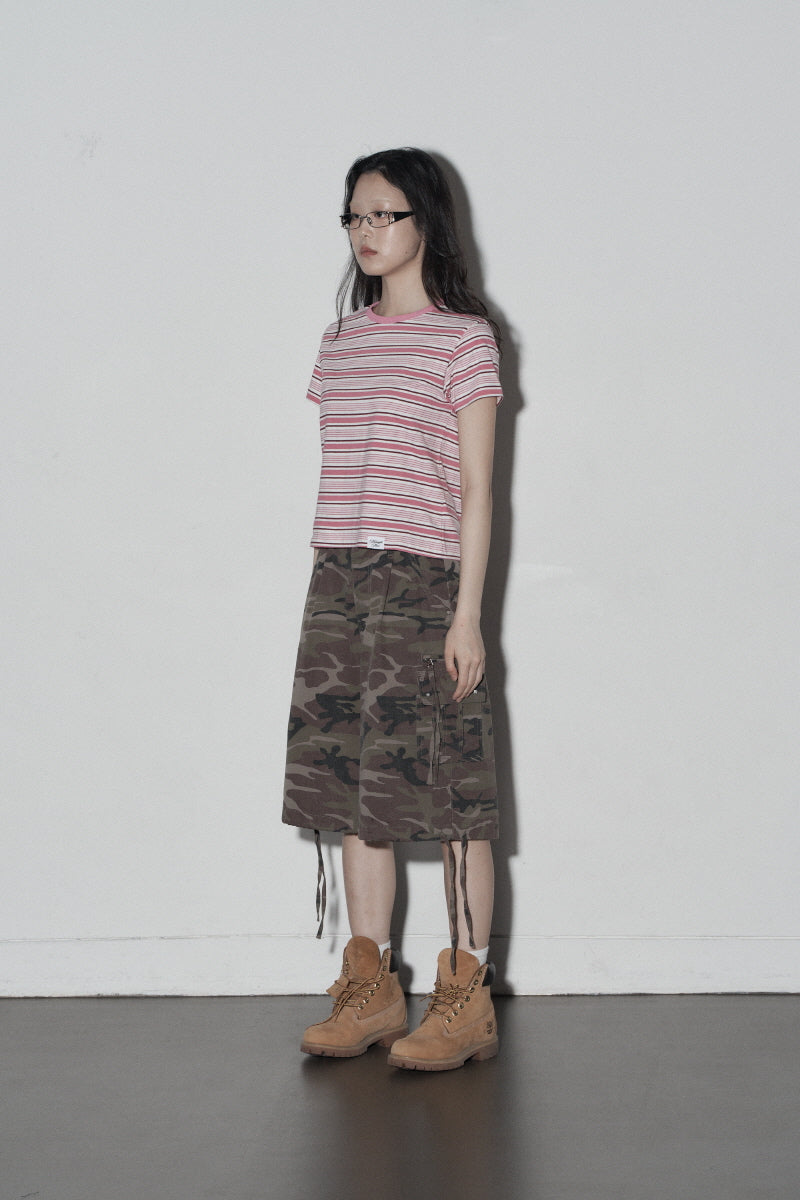 stripe t (pink)