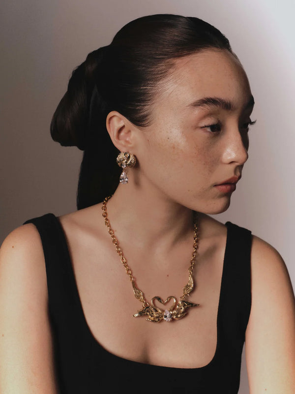 プローバーブスオブラブ 24AW / スワンツインネックレス