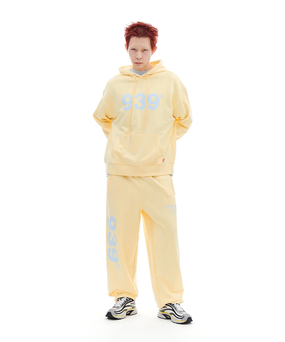 939 LOGO SWEAT PANTS (LEMON)