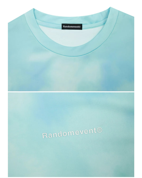 RANDOMEVENT 2024 ウェーブプリンティド半袖Tシャツ 24SS4470