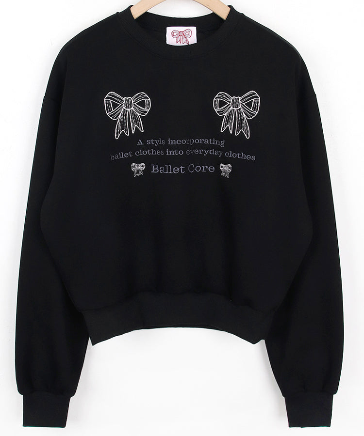 Ribbon sweatshirt - mtm