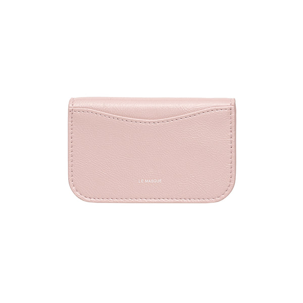 ハートロックコンパクトカードウォレット Babypink