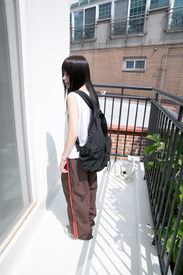 nylon pocket backpack