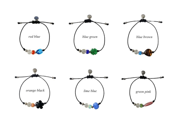 point beads bracelet (6color)