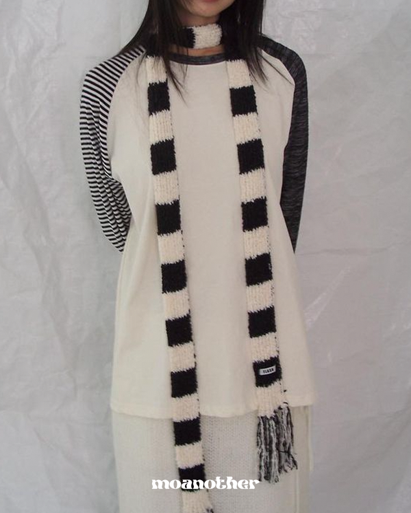 FRINGE SCARF MUFFLER