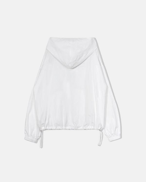 CURVE NYLON WIND BREAKER White