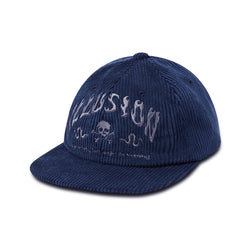 Illusion Corduroy Cap Navy