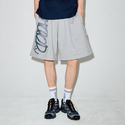 Logo side pocket bermuda banding short pants