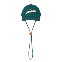 SWIMMING STRING BALL CAP DEEP GREEN