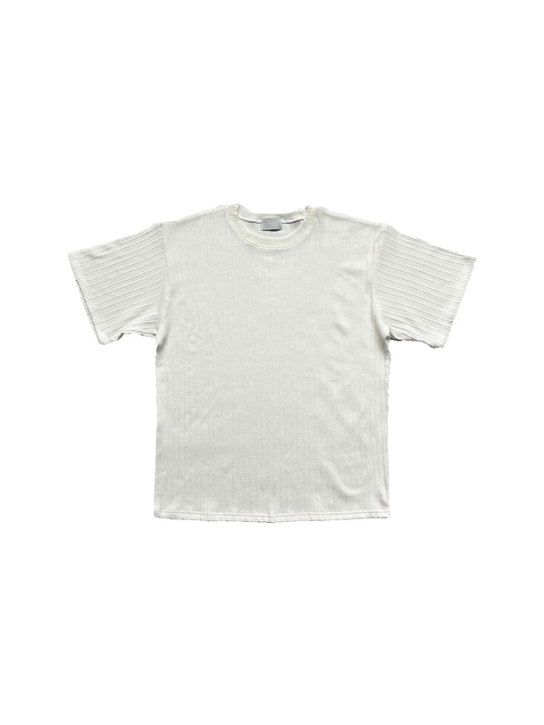 Soft ribbed half t-shirt 