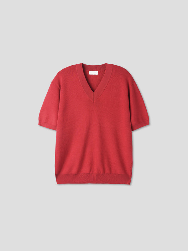 Seine V-neck half-knit 8color