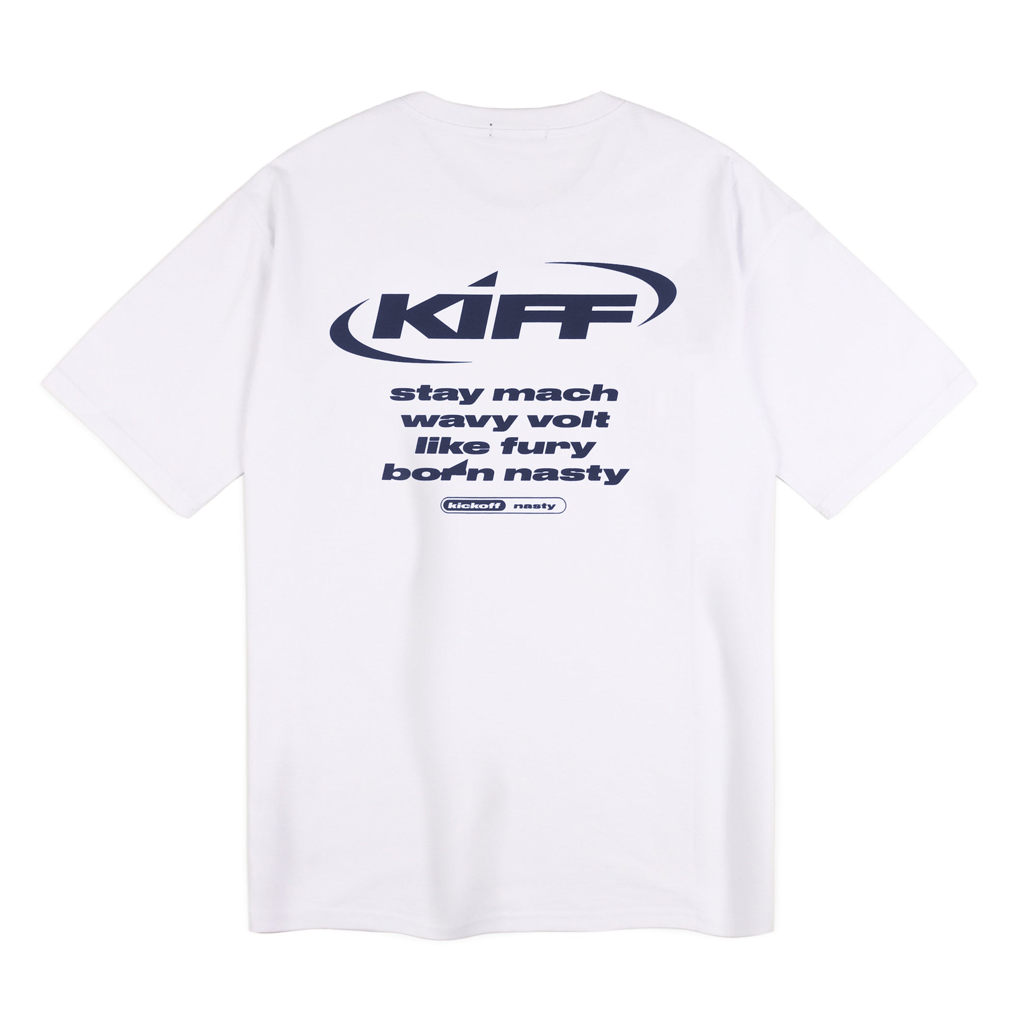 [NK] Kiff Logo Tee (White)_K24QB703