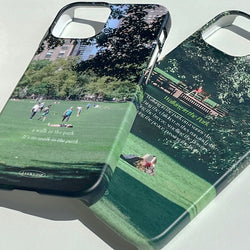 [MADE] a walk in the park iphone hard case 02