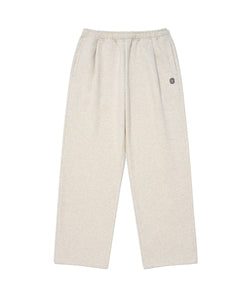 One-Tuck Semi-Wide Fit Sweatpants Oatmeal