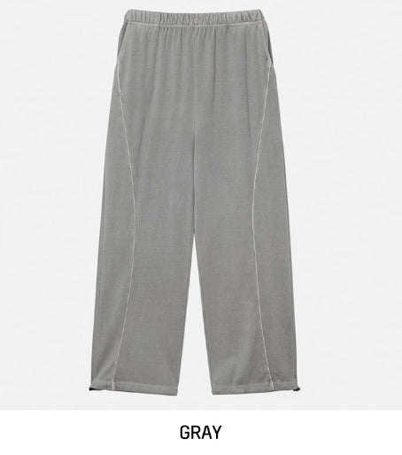 pigment line wide banding pants