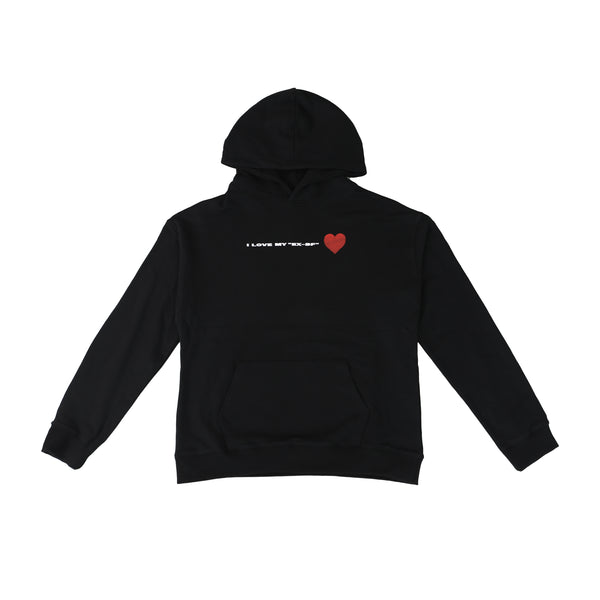 I LOVE EX-BF HOODIE (Black)