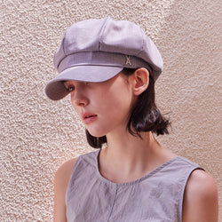 VA Stud Newsboy Cap / Gray