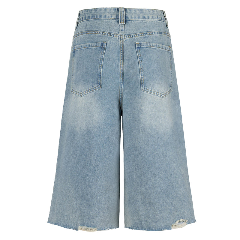 HARDWARE DENIM SHORTS