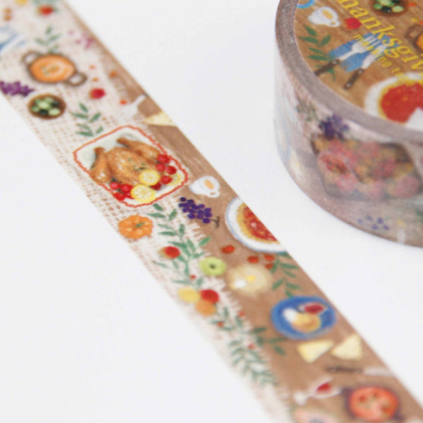 Thanksgiving Day Masking Tape