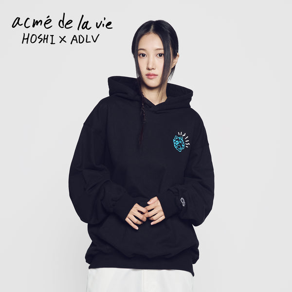 24FW HOSHI X ADLV TIGER SKETCH HOODIE BLACK - ACMÉ DE LA VIE