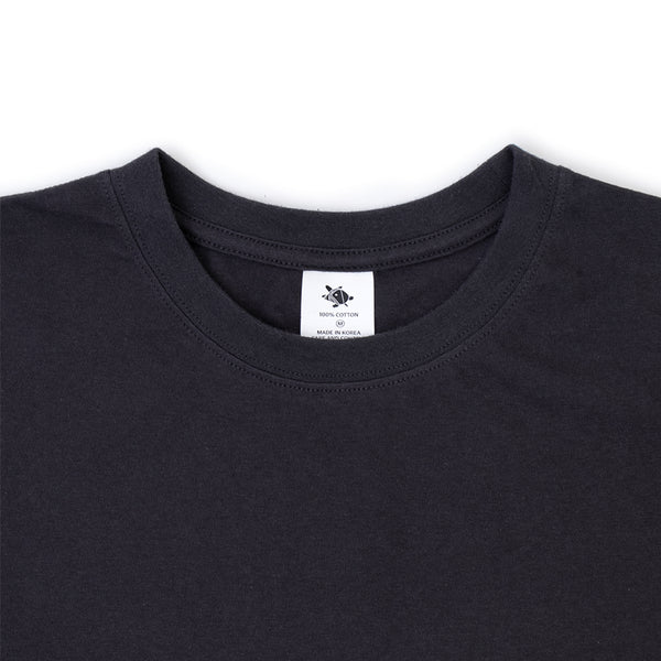 23SS BLACK TAPE T - CHARCOAL