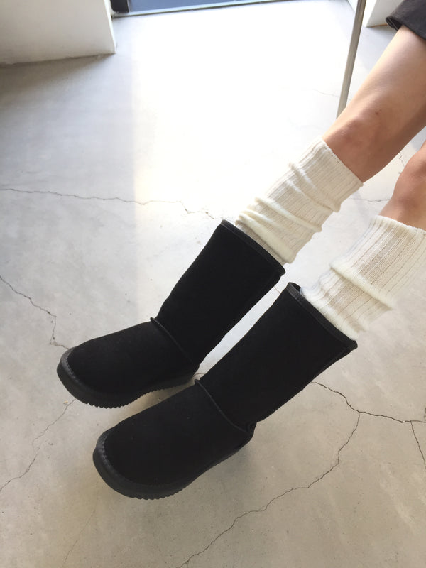 Half flatform ugg boots