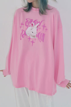 Overfitted Long Sleeve (PINK)