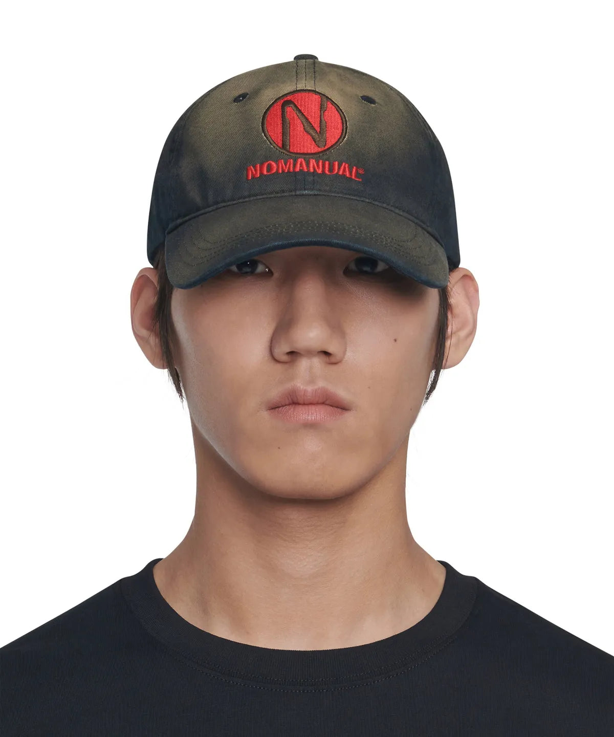 [NOMANUAL] D.C.L BALL CAP ★ 帽子 D.T BALL CAP 241 - WASHED BLACK - nomanual | 60% - Asian