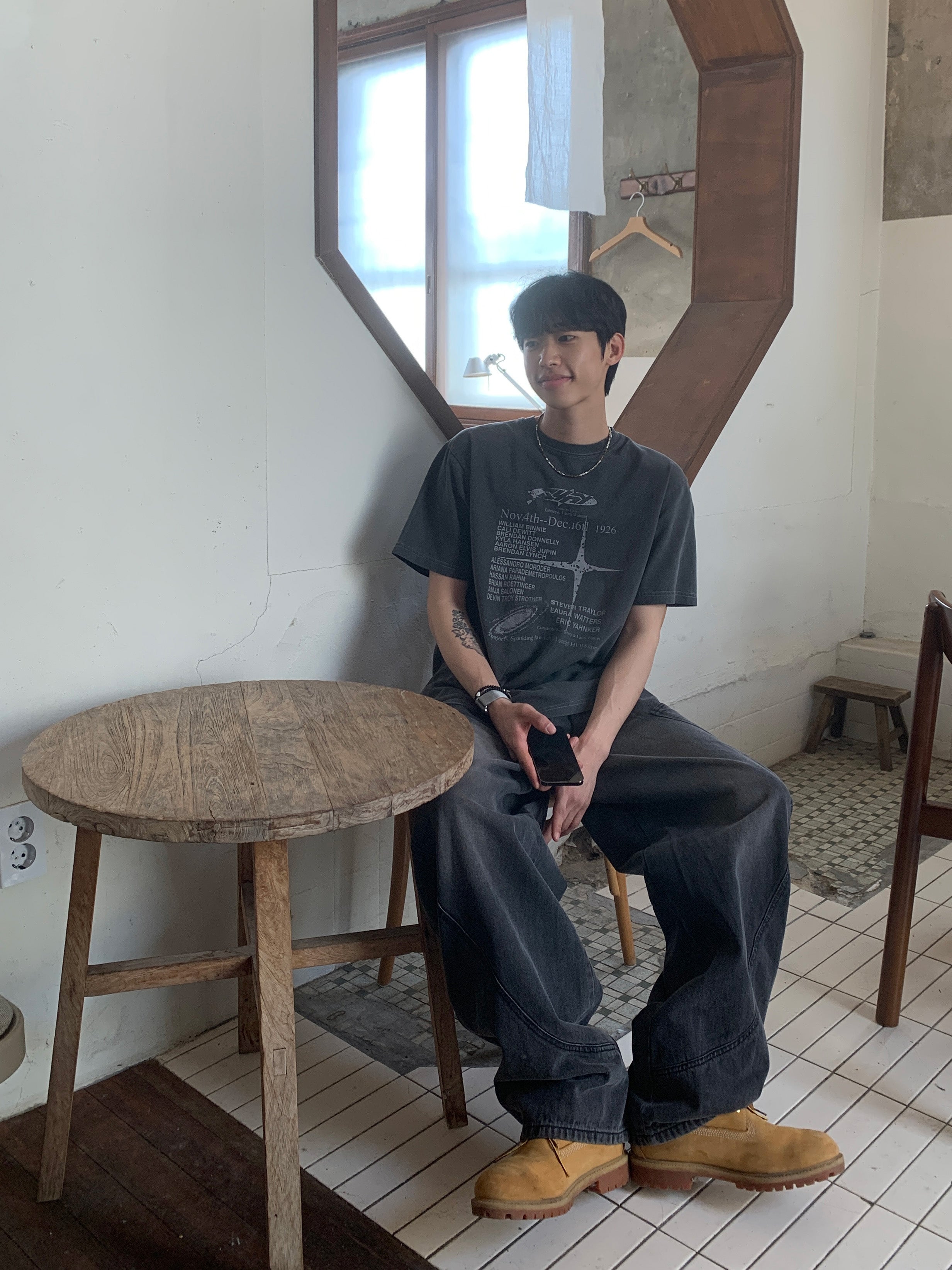 1926 Pigment-Dyed Short-Sleeve T-Shirt (3 Colors)