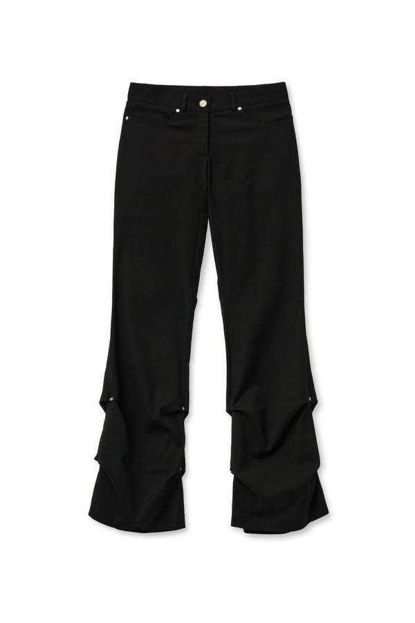 rivet slacks (black)