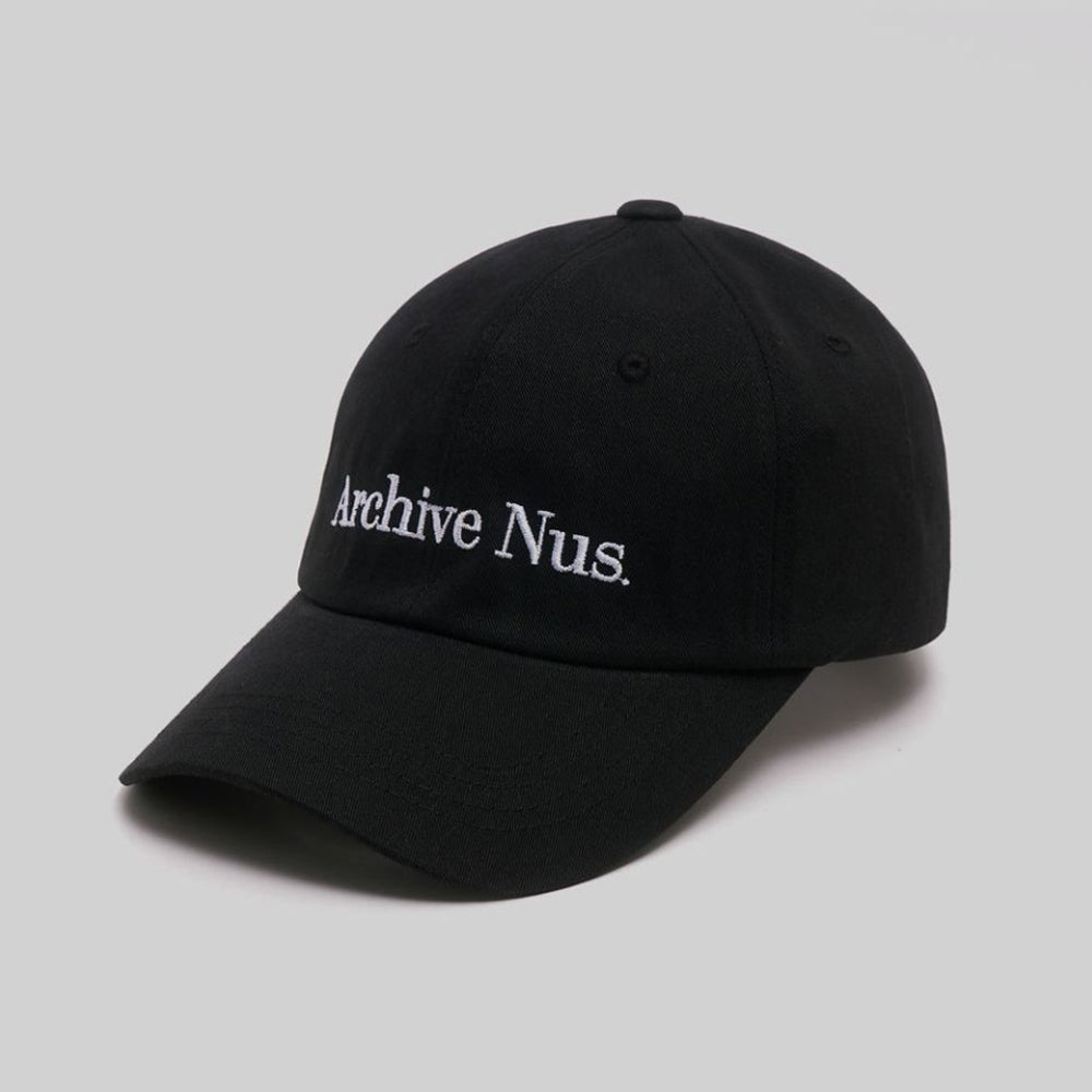 Nus. x Huke Archive ball cap (BLACK)