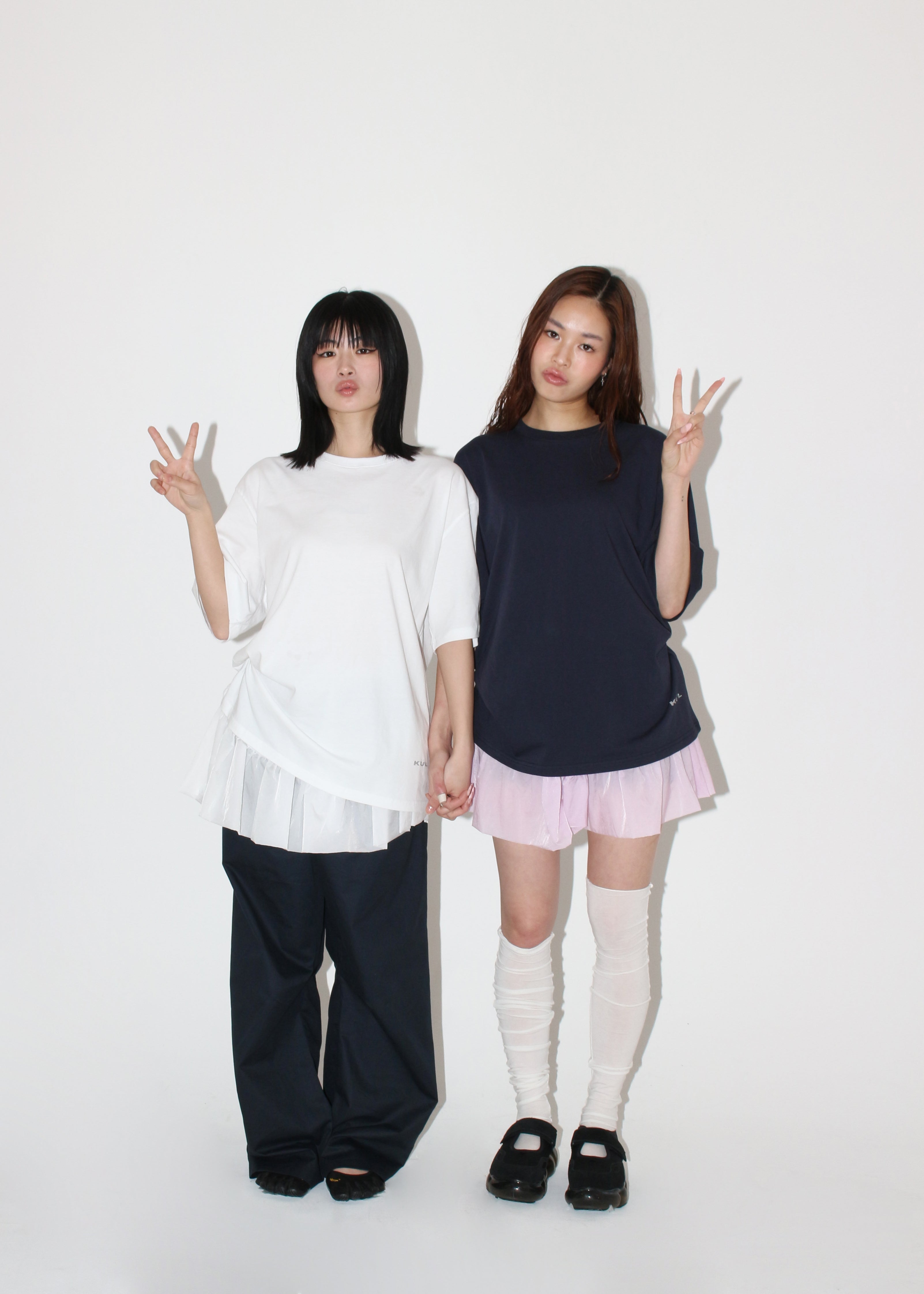 スパイラルTシャツ [White]