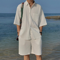 ASCLO Aurora Wide Pleats Shirt (2color)